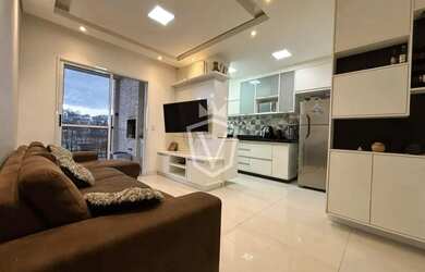 Imagem: O apartamento possui 2 Dormitórios, 2 Banheiros, 1 Vaga na