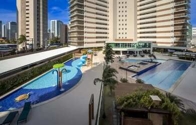 Imagem: O apartamento possui 3 Dormitórios, 3 Banheiros, 2 Vagas na