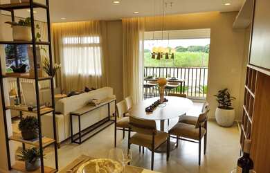 Imagem: O apartamento possui 3 Dormitórios, 2 Banheiros, 2 Vagas na