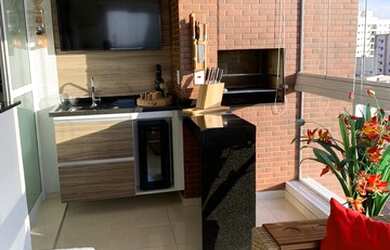 Imagem: O apartamento possui 3 Dormitórios, 4 Banheiros, 3 Vagas na