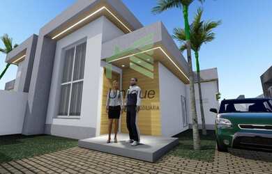 Imagem: A casa possui 2 Dormitórios, 2 Banheiros, 1 Vaga na garagem