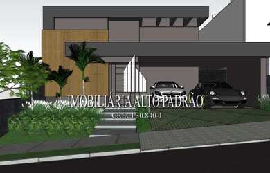 Imagem: A casa em condomínio possui 3 Dormitórios, 4 Banheiros, 4