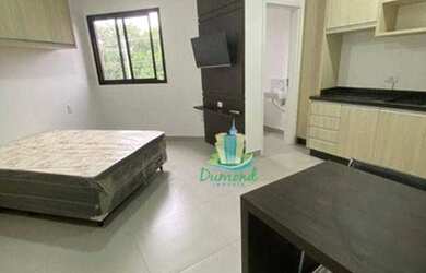 Imagem 12: Apartamento com 1 dormitório com 29 m² à venda por R$ 235.000 ou aluguel...