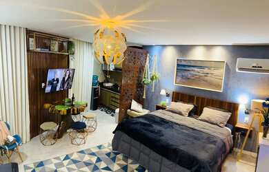 Imagem: O apartamento possui 1 Dormitório, 1 Banheiro, 20m² de Área