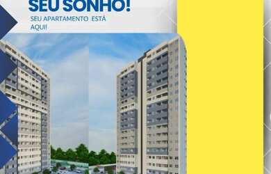 Imagem: O apartamento possui 2 Dormitórios, 2 Banheiros, 1 Vaga na