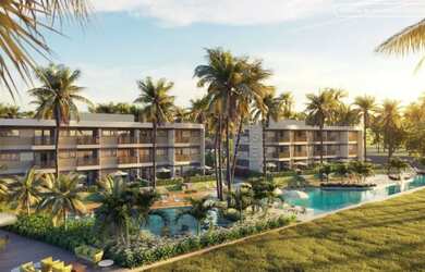 Imagem: O apartamento possui 1 Dormitório, 1 Banheiro, 1 Vaga na garagem