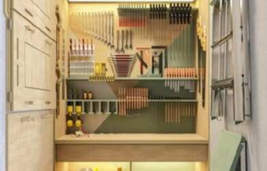 Imagem: O studio possui 1 Dormitório, 1 Banheiro, 1 Vaga na garagem