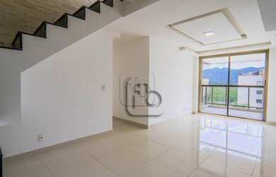 Imagem: O apartamento na cobertura possui 3 Dormitórios, 3 Banheiros