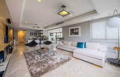 Imagem: O apartamento possui 3 Dormitórios, 5 Banheiros, 4 Vagas na