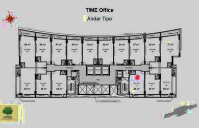 Imagem 12: Ótima Sala/Conjunto para venda tem 44 m² em Água Branca - São Paulo...