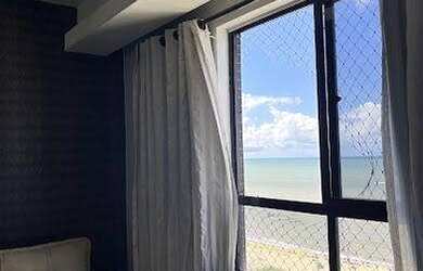 Imagem 6: Flat a 50 m da praia, andar alto, à venda, 37 m² por R$ 220.000 - Candeias...