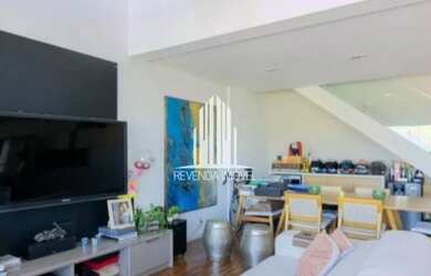 Imagem: O apartamento possui 1 Dormitório, 2 Banheiros, 3 Vagas na