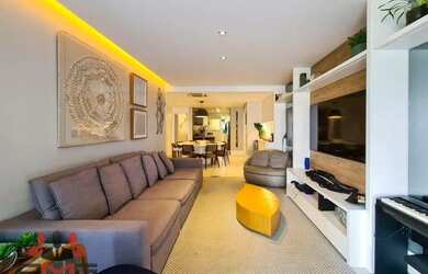 Imagem: O apartamento possui 3 Dormitórios, 5 Banheiros, 3 Vagas na