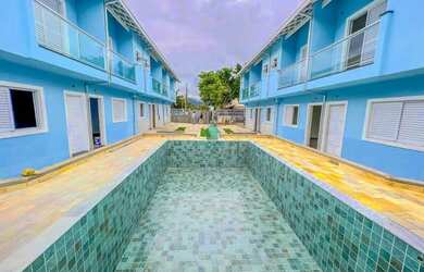 Imagem: A casa em condomínio possui 2 Dormitórios, 3 Banheiros, 2