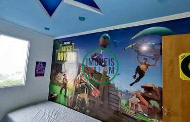 Imagem: O apartamento possui 2 Dormitórios, 2 Banheiros, 2 Vagas na