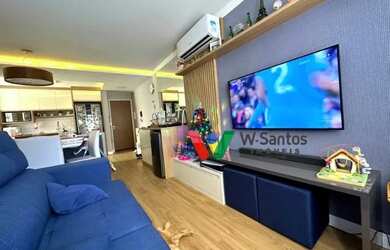 Imagem: O apartamento possui 3 Dormitórios, 1 Banheiro, 1 Vaga na garagem