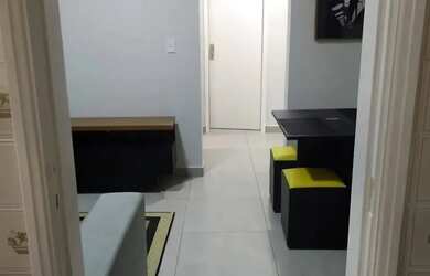 Imagem 2: 1 dormitório mobiliado garagem demarcada