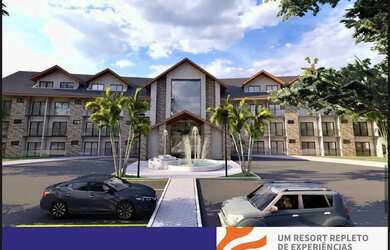 Imagem 8: COTA AMÉRICA RESORT. Piscina, Churrasqueira, Imóvel mobiliadoeAr-condicionado