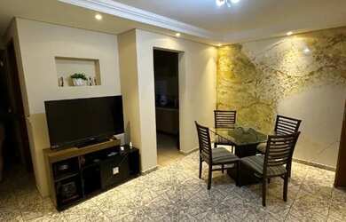 Imagem: O apartamento possui 3 Dormitórios, 1 Banheiro, 1 Vaga na garagem