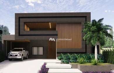 Imagem: A casa em condomínio possui 3 Dormitórios, 5 Banheiros, 4