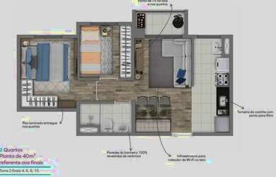 Imagem 11: Apartamento residencial para venda, Jardim Prudência, São Paulo - AP8273