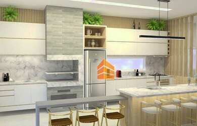 Imagem: A casa em condomínio possui 3 Dormitórios, 3 Banheiros, 2