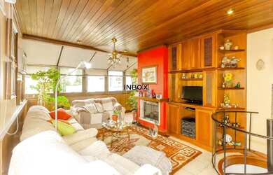 Imagem: O apartamento na cobertura possui 3 Dormitórios, 3 Banheiros