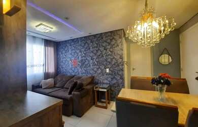 Imagem: O apartamento possui 1 Dormitório, 1 Banheiro, 1 Vaga na garagem