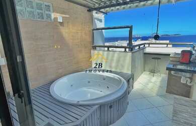 Imagem: O apartamento na cobertura possui 2 Dormitórios, 4 Banheiros