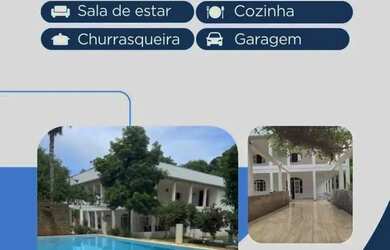 Imagem: A casa possui 5 Dormitórios, 5 Banheiros, 5 Vagas na garagem