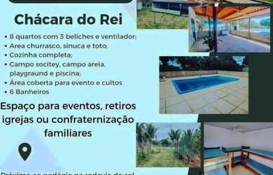 Imagem: A pousada chalé possui 5 Dormitórios, Acomodam 30 pessoas