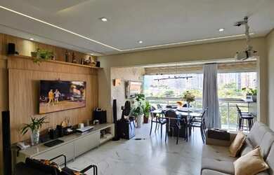 Imagem: O apartamento possui 3 Dormitórios, 4 Banheiros, 2 Vagas na