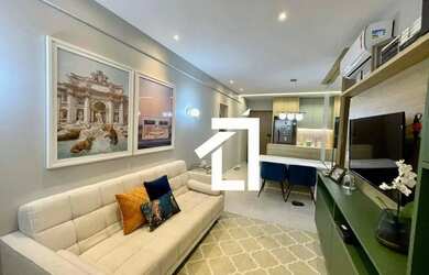 Imagem: O apartamento possui 1 Dormitório, 1 Banheiro, 1 Vaga na garagem