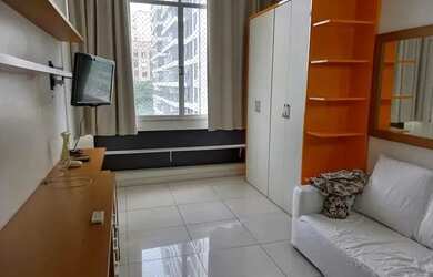 Imagem: O apartamento possui 1 Banheiro, 24m² de Área, Imóvel mobiliado