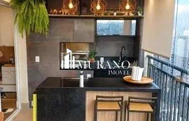 Imagem: O apartamento possui 2 Dormitórios, 2 Banheiros, 2 Vagas na