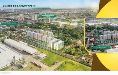 Imagem: O apartamento possui 2 Dormitórios, 2 Banheiros, 1 Vaga na