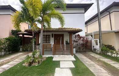 Imagem: A casa em condomínio possui 4 Dormitórios, 5 Banheiros, 2