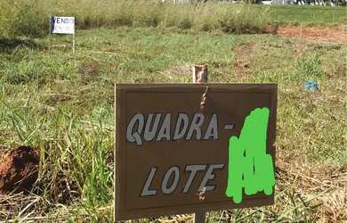 Imagem: O terreno possui 300m² de Área e está localizado em Recanto