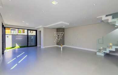 Imagem 8: Casa moderno com três suítes-duas vagas cobertas-duas churrasqueiras