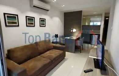 Imagem: O studio possui 1 Dormitório, 1 Banheiro, 1 Vaga na garagem