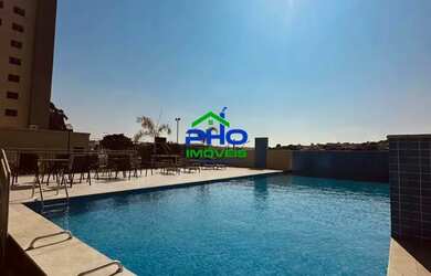 Imagem: O apartamento possui 2 Dormitórios, 1 Banheiro, 1 Vaga na garagem