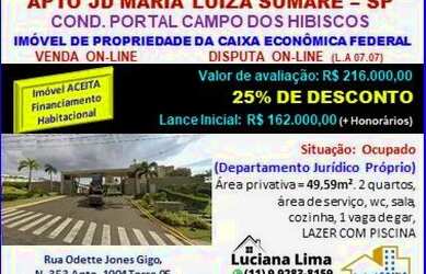 Imagem: O apartamento possui 2 Dormitórios, 1 Banheiro, 1 Vaga na garagem