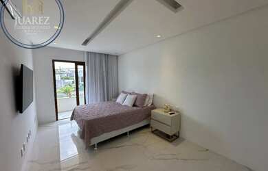 Imagem 14: CASA DUPLEX FINAMENTE DECORADA 4 SUÍTES NO ALPHAVILLE LITORAL NORTE 3, 298M2 DE ÁREA CONST