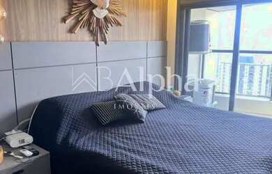 Imagem 8: Apartamento mobiliado para locação no Condomínio Oka Mamoré em Alphaville - SP