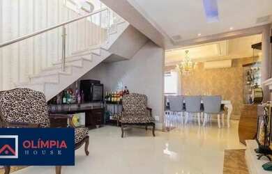 Imagem: O apartamento na cobertura possui 4 Dormitórios, 5 Banheiros