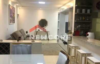 Imagem: O apartamento possui 3 Dormitórios, 3 Banheiros, 2 Vagas na