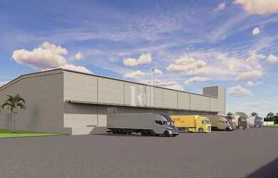 Imagem: O depósito possui 5 Vagas na garagem e 4000m² de Área e está