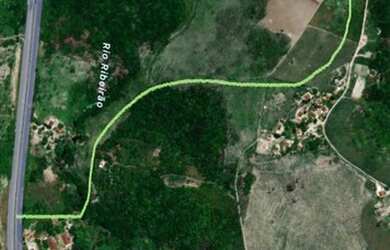 Imagem 1: BR 101 600mt de Beira de pista 27h muita água