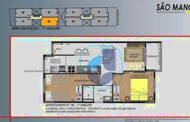Imagem 11: Cobertura à venda, 69 m² por R$ 369.000,00 - Jardim Diadema - Diadema/SP