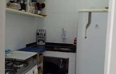 Imagem: O apartamento possui 1 Dormitório, 1 Banheiro, 40m² de Área